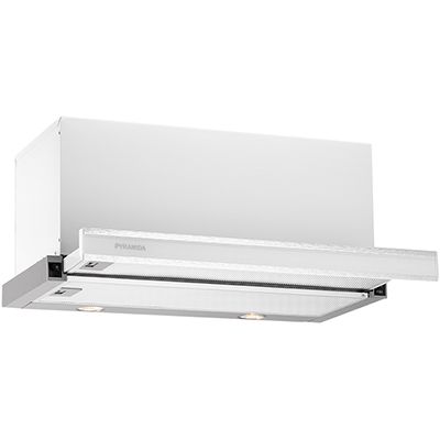Вытяжка Pyramida TL glass 1000 inox white/U 60 см