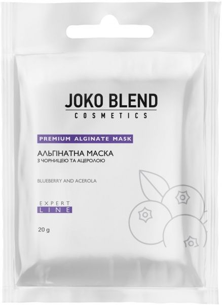 Маска Joko Blend Cosmetics з чорницею і ацеролою 20 г 1 шт.