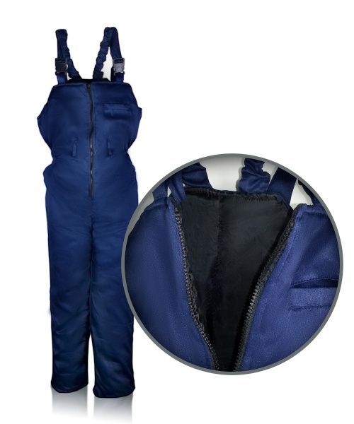 Полукомбинезон рабочий Торнадо “Метелица” утепленный р. 56-58 рост 5-6 темно-синий