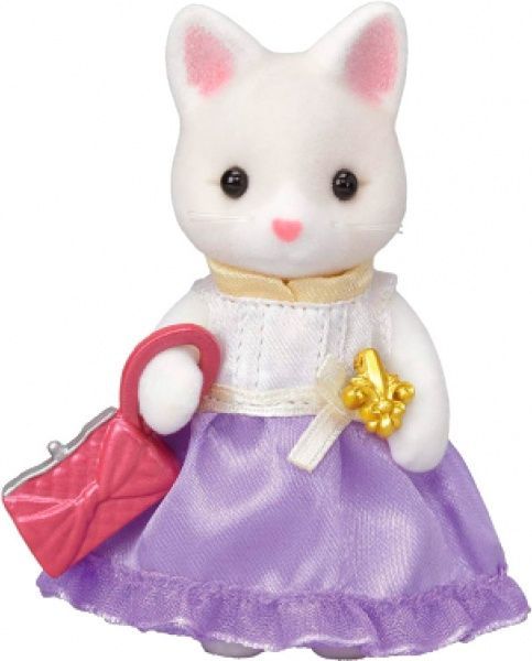 Ігровий набір Sylvanian Families місцева модниця Шовкова Кішка 