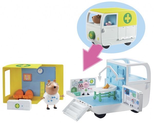 Ігровий набір Peppa Pig Медичний центр на колесах 