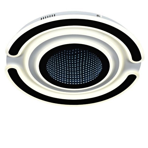 Люстра світлодіодна Victoria Lighting Action/PL500 163 Вт чорний/білий 