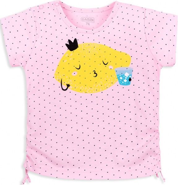 Футболка для дівчинки GABBI FT 20-14-1/1 Туті-Фруті р.92 рожевий 12167 