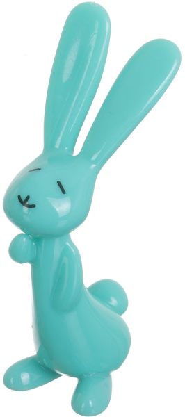 Ручка шариковая Зайчонок бирюзовый 