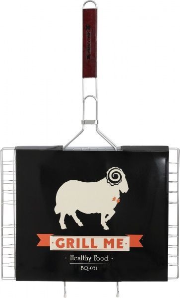 Решітка Grill Me подвійна хромована BQ-031