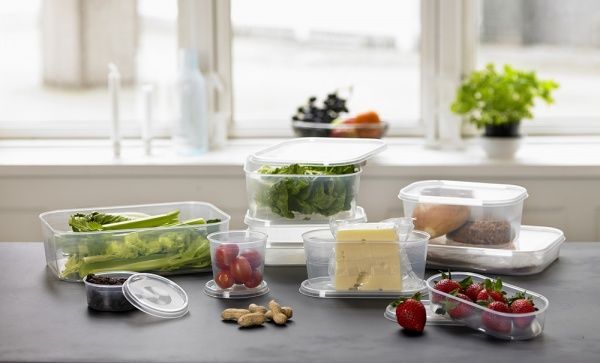 Ємність для морозильної камери HELSINKI 300 мл з прозорою кришкою Plast Team