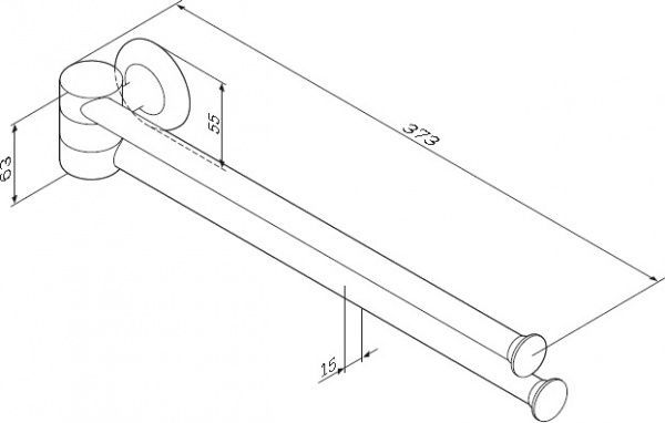 Держатель для полотенца AM.PM Like A8032600