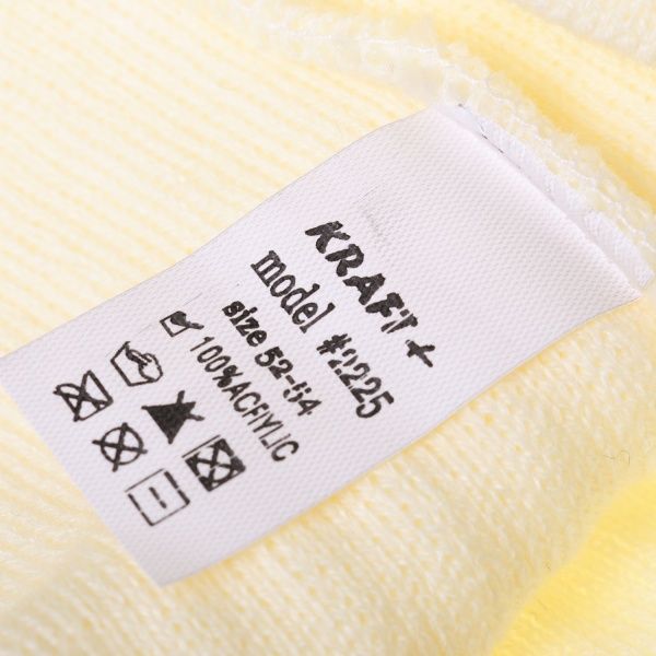 Шапочка дитяча для дівчинки Luna Kids р.52 бежевий 2225 