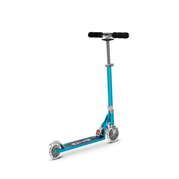 Самокат Micro Sprite LED блакитний 