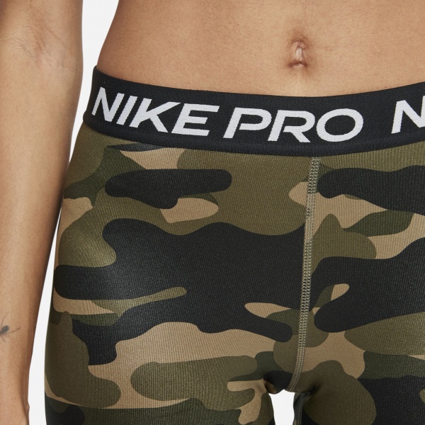 Шорти Nike W NP DF CAMO SHRT 3IN DJ6440-222 р. M хакі