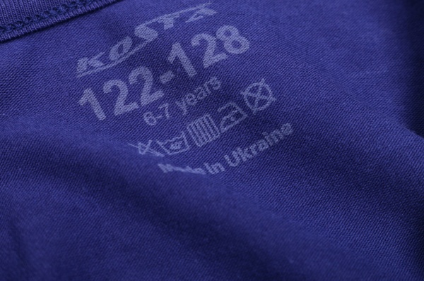 Футболка для дівчаток KOSTA 0539-5 р.122 синій 