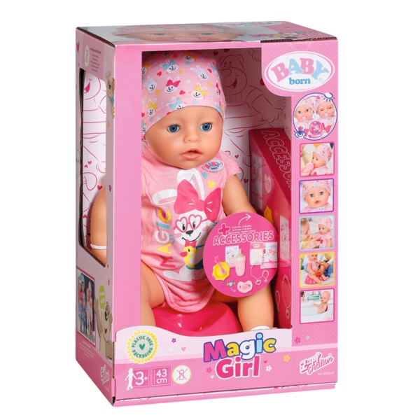 Лялька Zapf Baby Born Чарівна дівчинка 43 см 835005