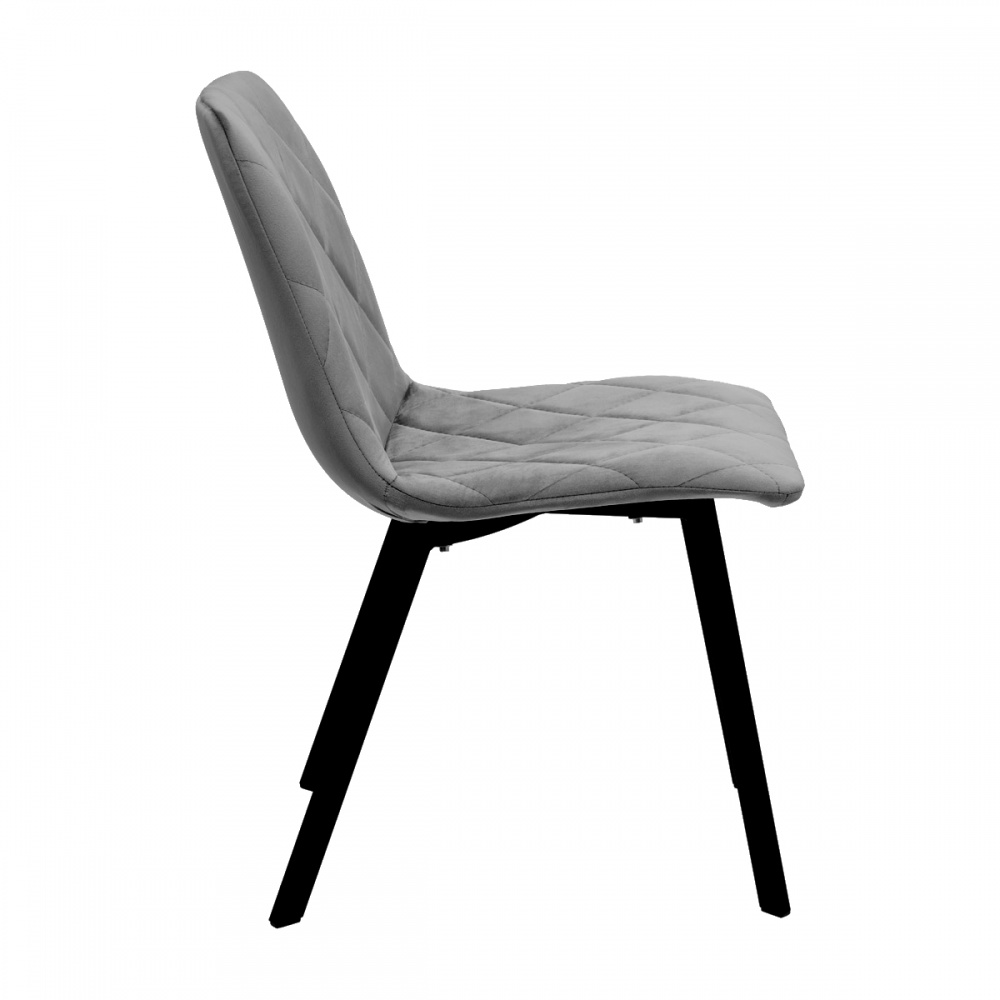 Стул обеденный Bjorn TARTU Riviera 96 серый / черный