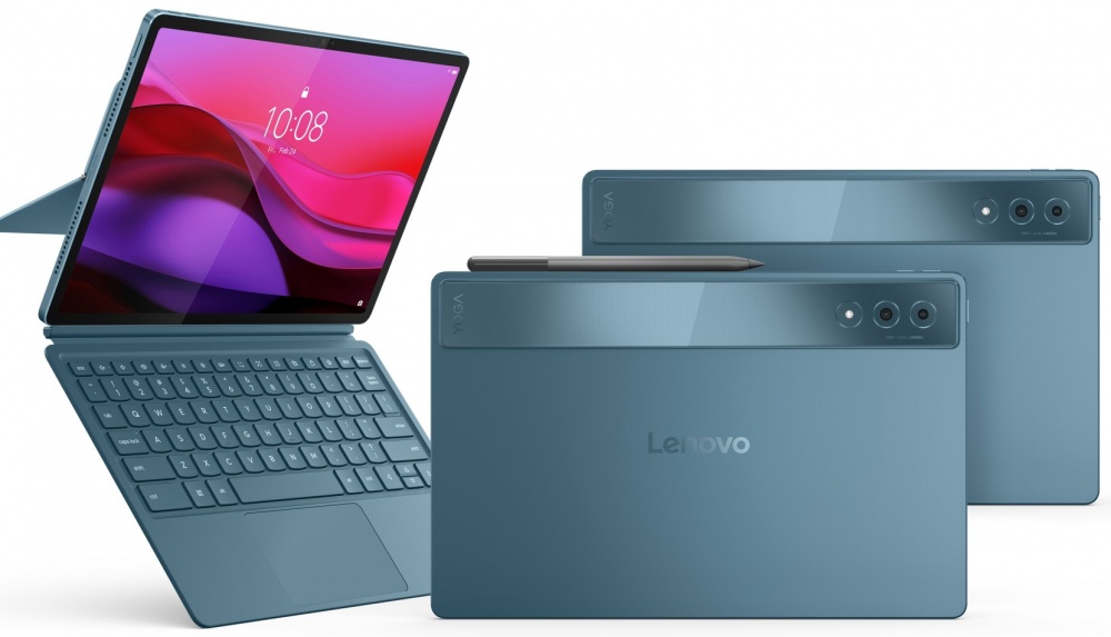 Планшетний ПК LENOVO Yoga Tab Plus 16/256 WiFi Tidal Teal + Keyboard&Pen (ZAEG0008UA)