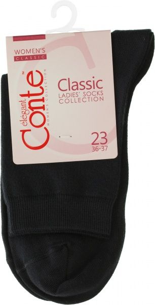Носки женские Conte Classic р. 23 графитовый 13С-64СП 