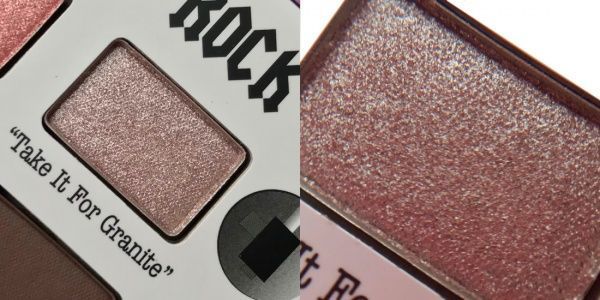 Палетка theBalm Alternative Rock V1 бежево-розовый с мерцанием 24 г