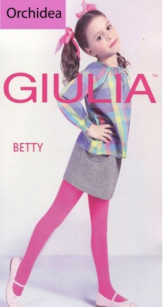 Колготки детские Giulia BETTY 80 orchidea р.140-146 фиолетовый 
