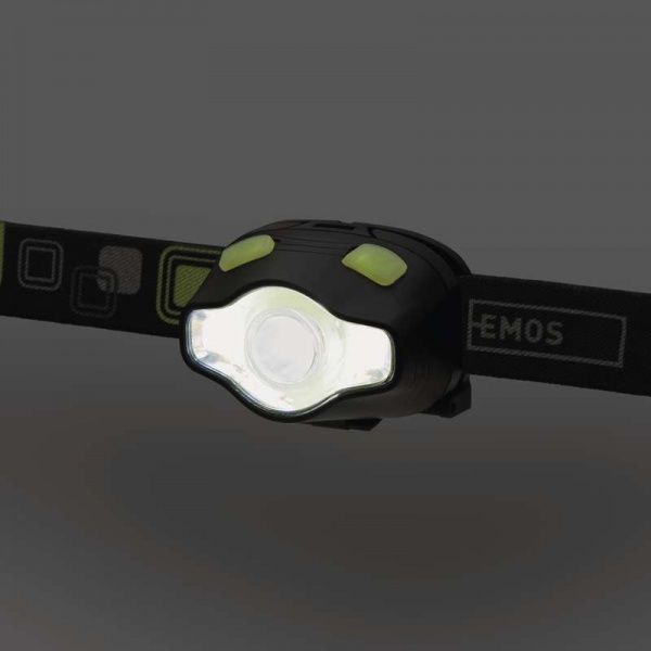 Ліхтарик на голову Emos P3536 чорний 