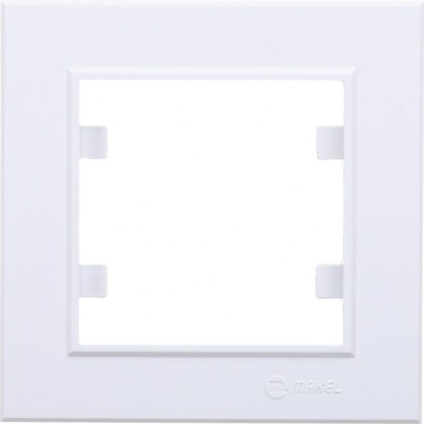 Рамка одномісна Makel Karea вертикальна білий