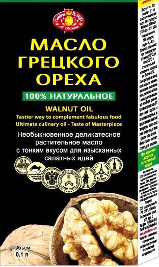 Масло Golden Kings of Ukraine Грецкого ореха 100 мл 