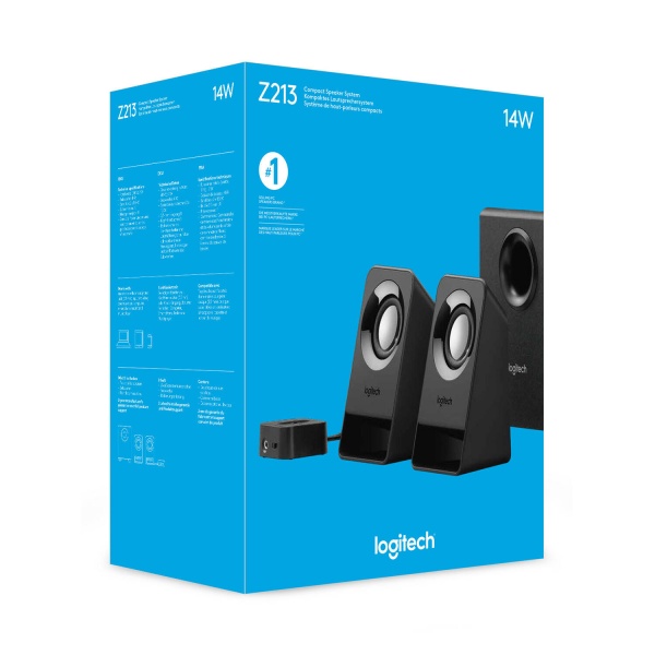 Акустична система Logitech Z313 (980-000413) 2.1 black 