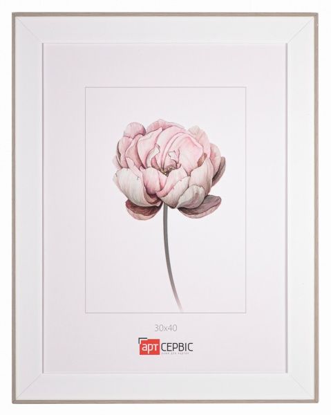 Рамка для фото Арт-Сервіс ЭА-01785 30х40 см белый 