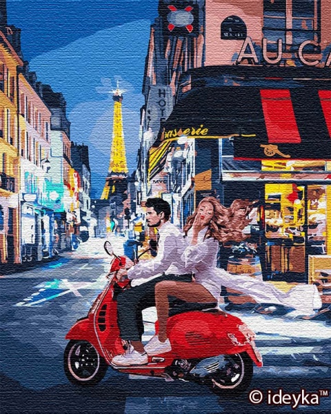 Картина по номерам Поймай момент Идейка 