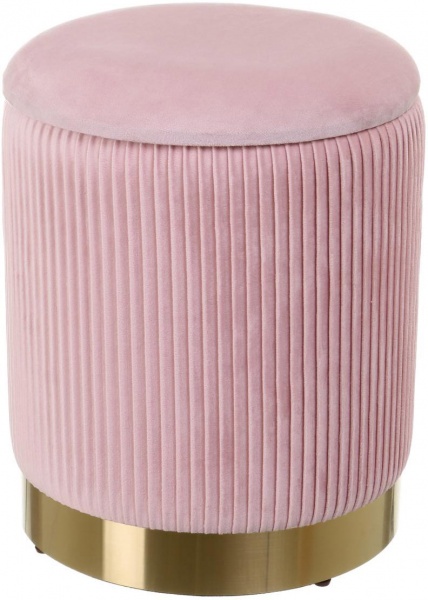Сундук-пуф для хранения Francis розе 31,5х31,5х38 см 