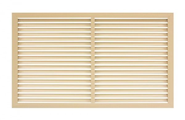 Решітка радіаторна ОМіС 600х900 мм кремова