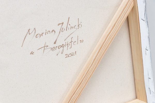 Картина Горные вершины 100x120 см YS-Art 