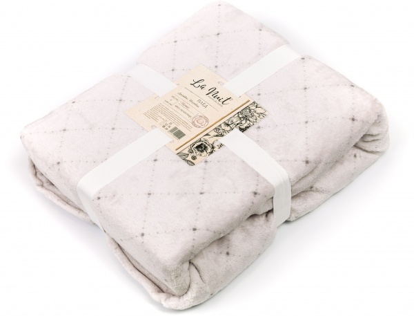 Плед Rhombus 160x200 см рожевий La Nuit 