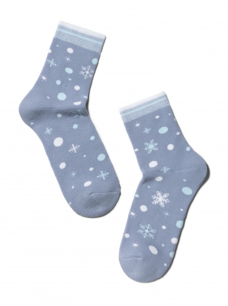 Шкарпетки жіночі Conte COMFORT (махрові) 7С-47СП р.23 світлий джинс