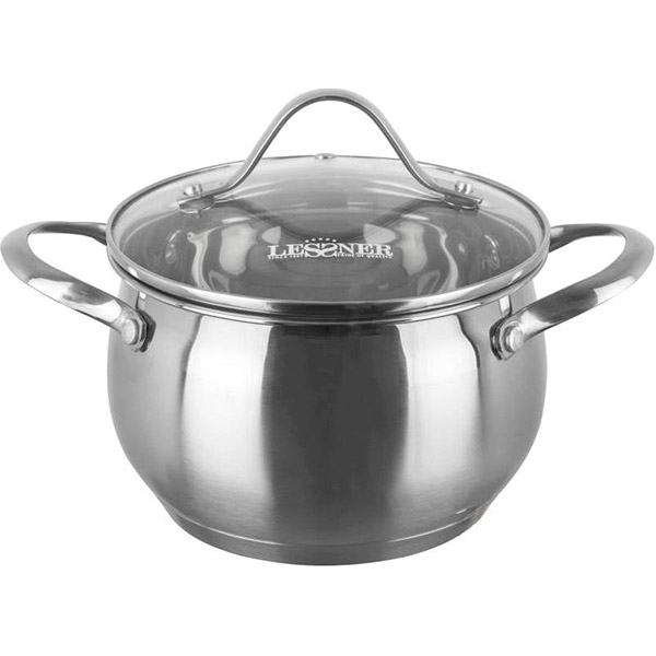 Кастрюля с крышкой 2,2 л 55855-16 Lessner