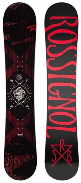 Сноуборд Rossignol +Кріплення чол. р. 160 чорн. REGWP10 / RGG0012 CIRCUIT/BATTLE M/L Rossignol AW1718 160 см