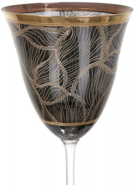 Набор бокалов для вина Golden Leaf 350 мл 6 шт. Combi 