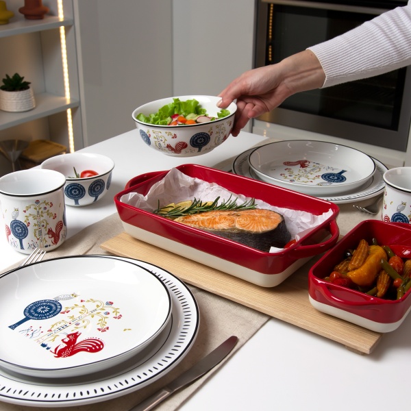 Тарілка супова Лісова пісня 21.5 см MVM