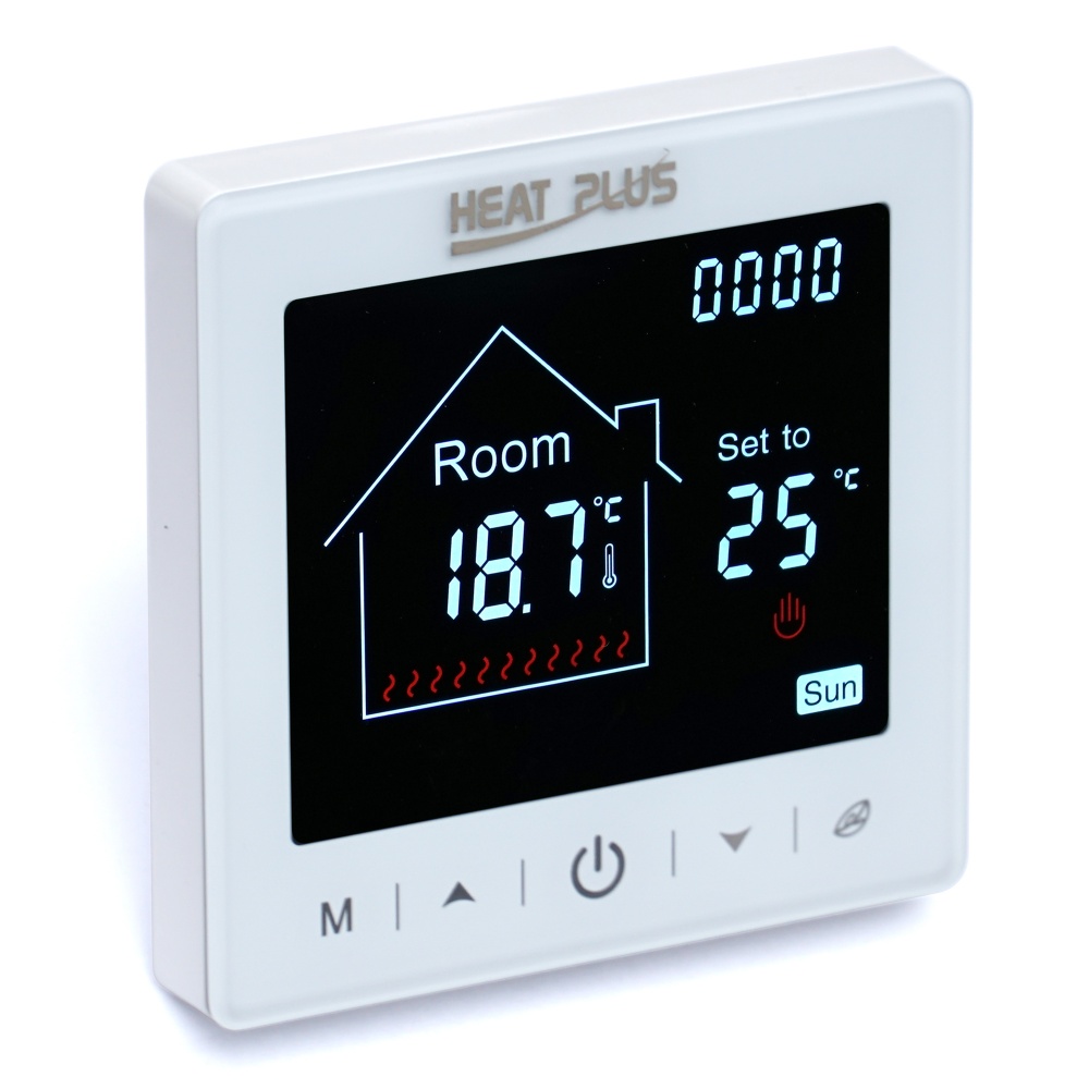 Терморегулятор для теплої підлоги Heat Plus M2.716 білий