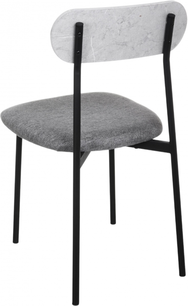 Комплект мебели Центр Меблів столовый Optimal 1100x700x740мм мрамор серый/черный