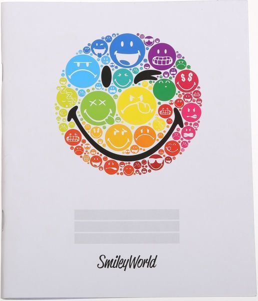 Зошит шкільний 48 аркушів у клітинку 2 Smiley