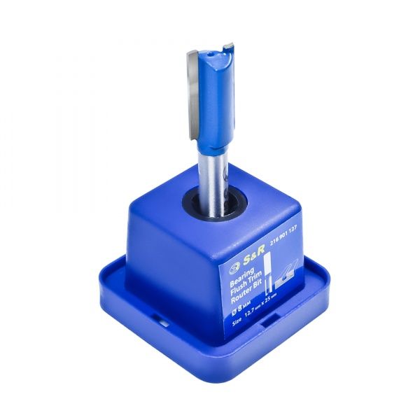 Фреза пазова пряма S&R 12,7х25 мм хвостовик 8 мм 216901127