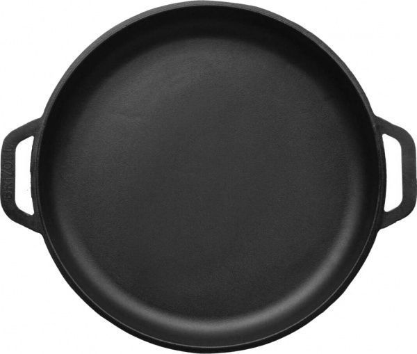 Сковорода-кришка Brizoll ø400 мм 43 мм 4,3 л чавунна з ручками