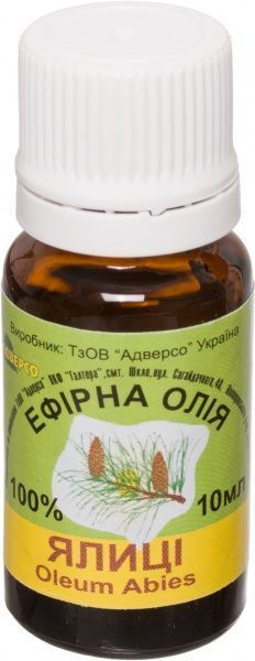 Эфирное масло Адверсо Ялиці 10 мл 