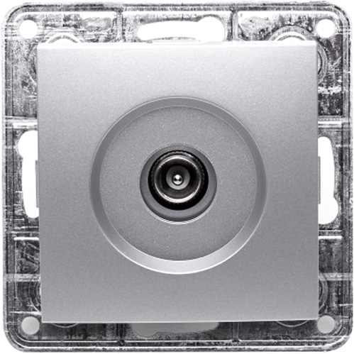 Розетка TV оконечная LXL Tesla TLXL3629A серебристый 8536699090