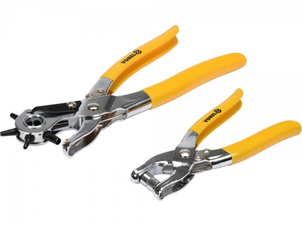 Набор Vorel щипцы и дырокол с люверсами 43603