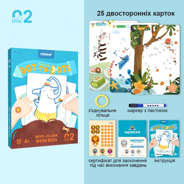 Игровой набор Mideer От точки к точке CT2151