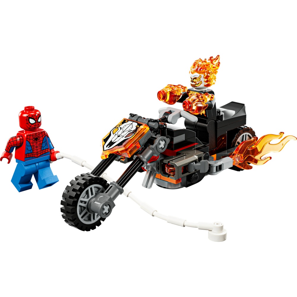 Конструктор LEGO Super Heroes Marvel Людина-павук vs. Примарний вершник на мотоциклі 76335