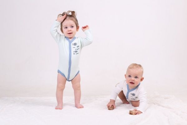 Боди детское Sasha р.74 мятный 4157/7 