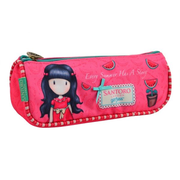 Пенал шкільний Santoro Summer TP-03 YES рожевий