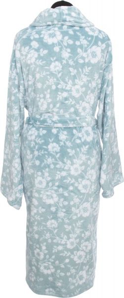 Халат домашний La Nuit Лазурь р. XL голубой с белым 