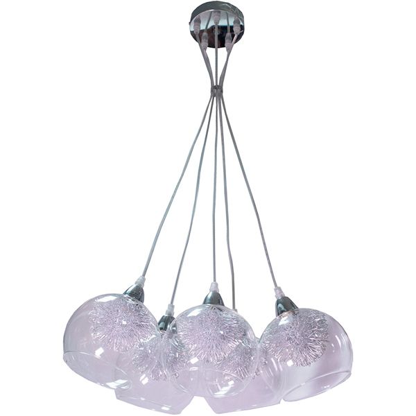 Люстра підвісна Blitz 9307-35 5x3 Вт G9 хром 